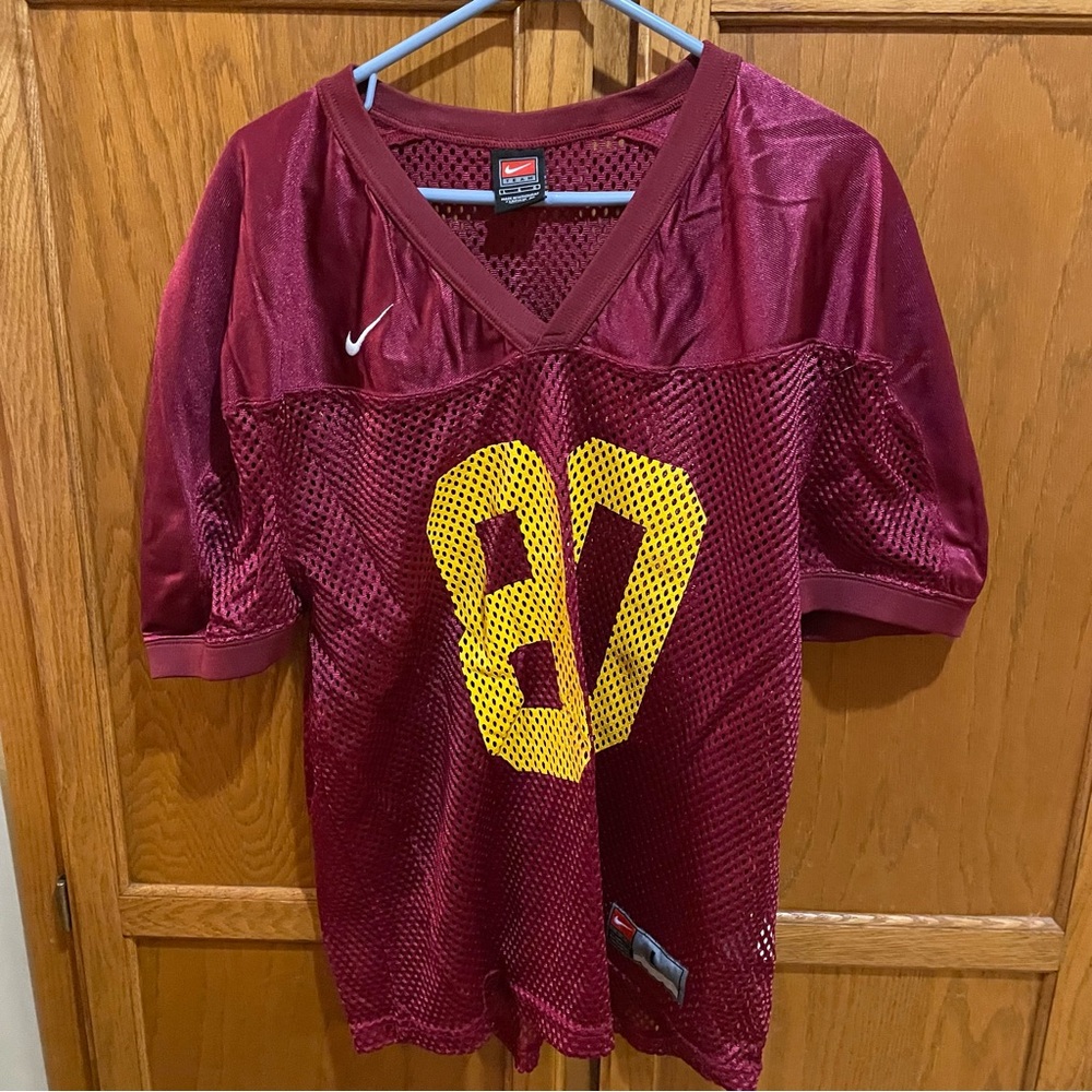 Nike Maroon and Gold jersey